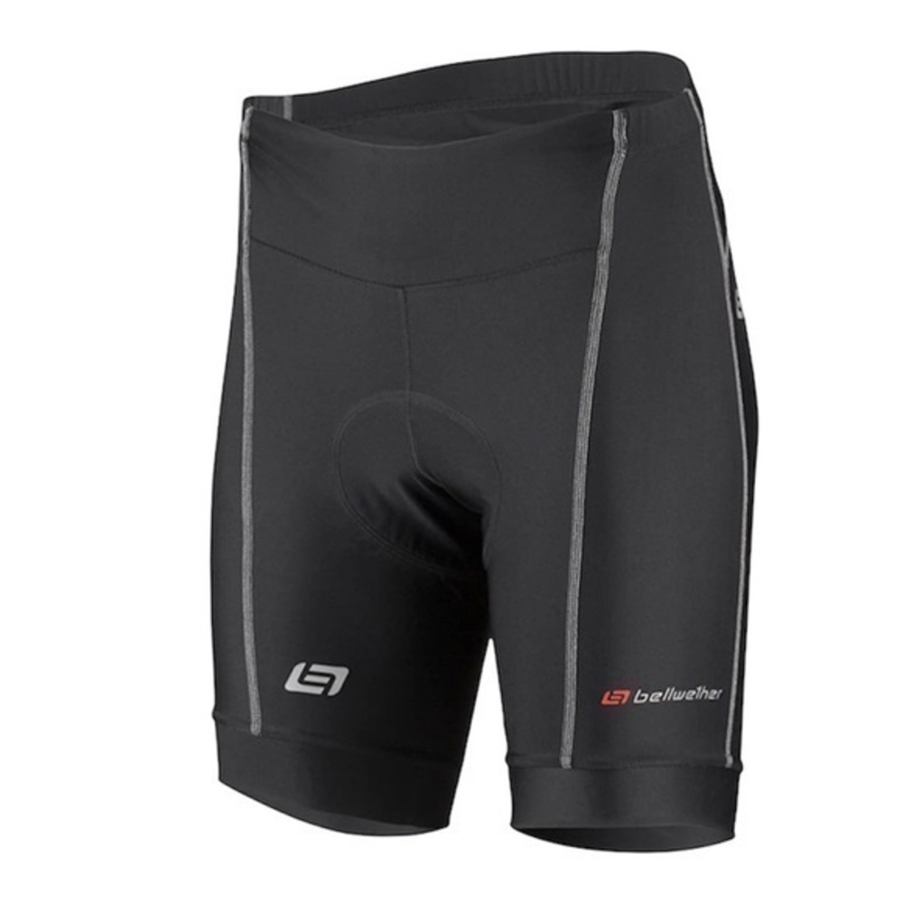 Bellwether Black Padded Endurance Gel Cycling Biker Shorts XS